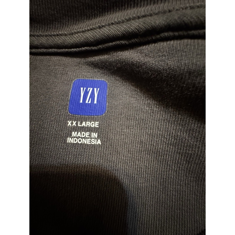 Yeezy Gap T Shirt XXL Black Oversized Minimalist Streetwear Cotton - Picture 5 of 9